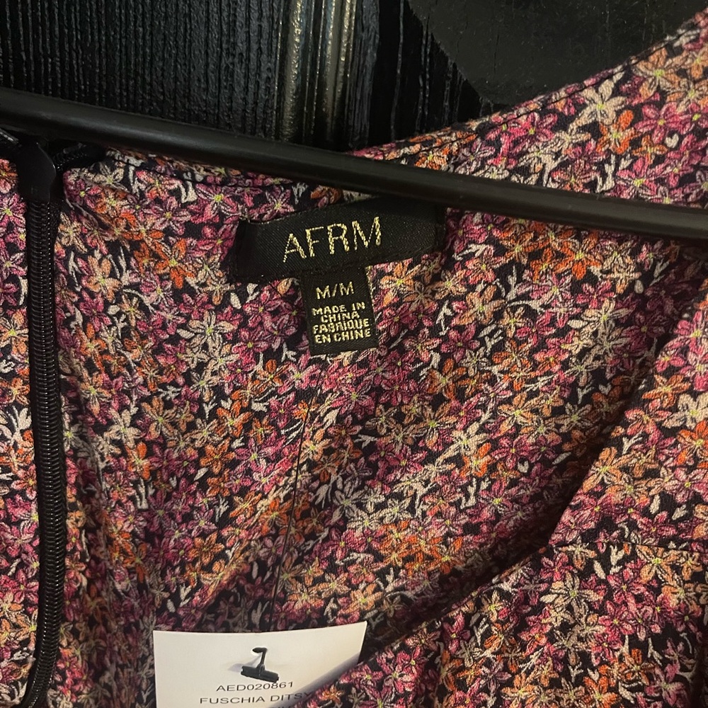 AFRM Long Sleeve Floral Dress - Picture 5 of 7